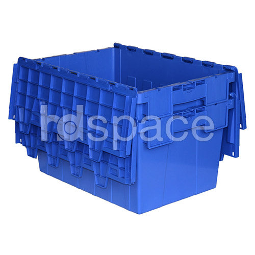 60L Attached Lid Container