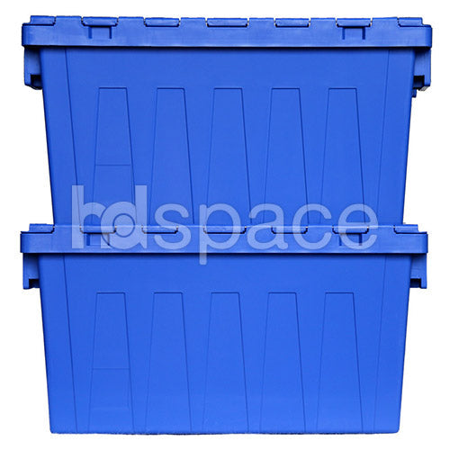 60L Attached Lid Container