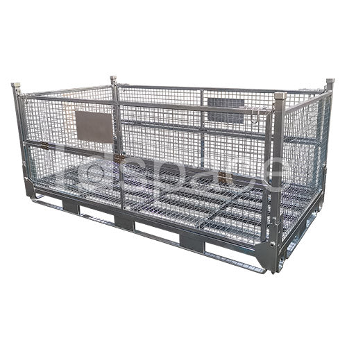 Double Collapsible Pallet Cage Full Height